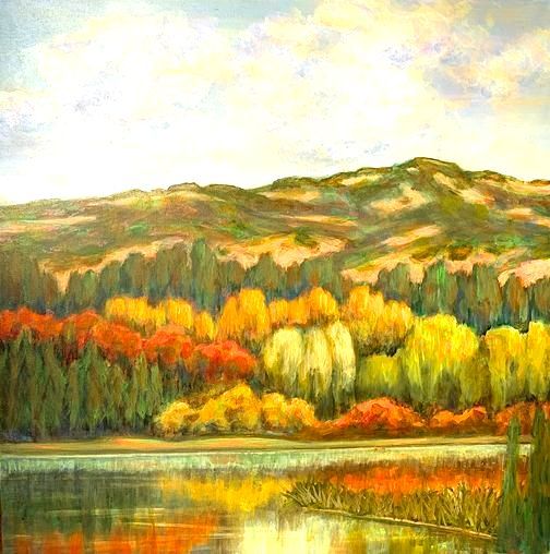 autumn by the lake
