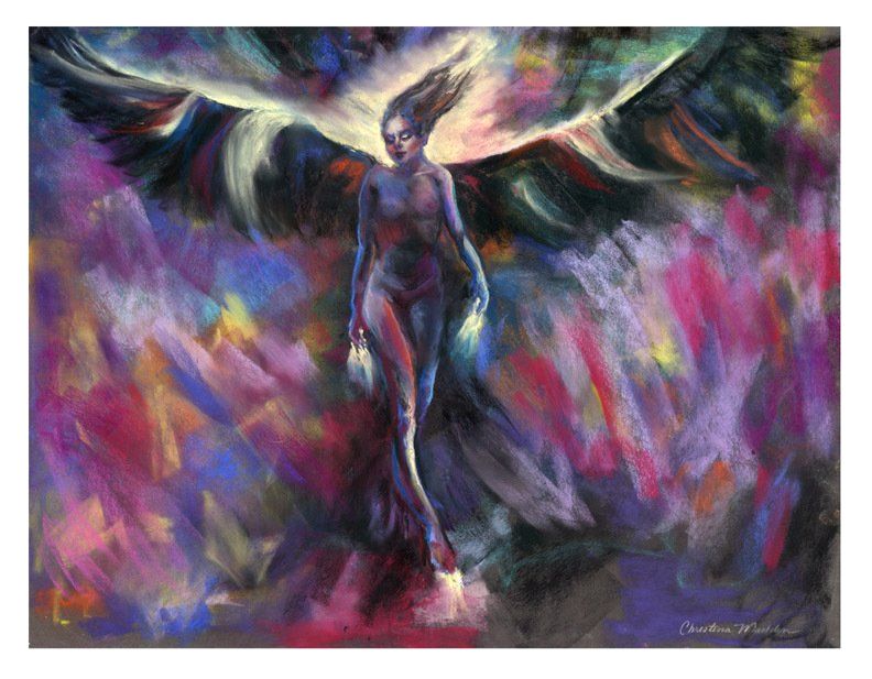 Awakened, Pastel, 20x24