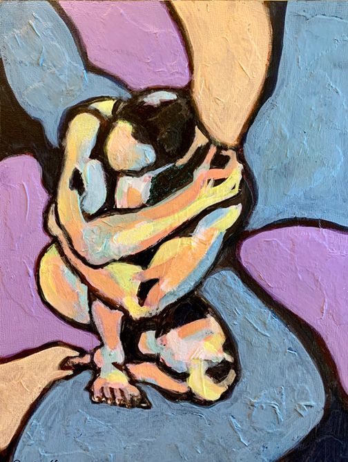 nude in despair