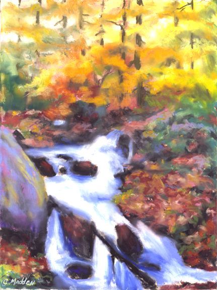 Forest Falls, Oil, 12x16