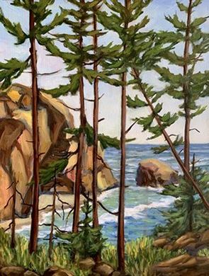 Scenic coastal highway