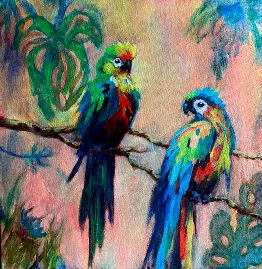 Tropical Parrots