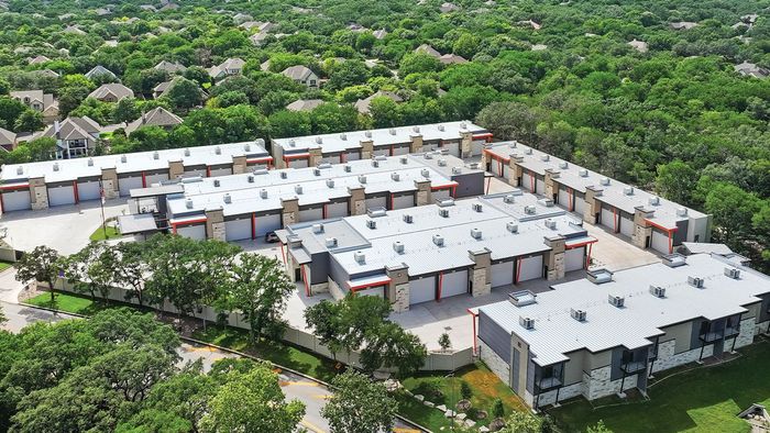 Aerial view of the Dominion Motor Club