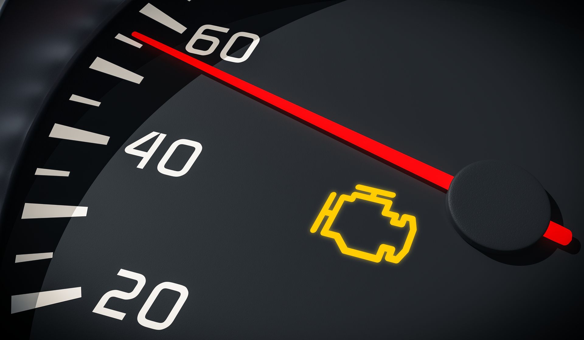 Check engine light illuminated on dashboard -- Art's Automotive Longview WA
