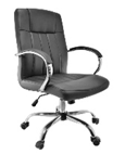 Sillón ejecutivo, tapiz en vinipiel soft 9101