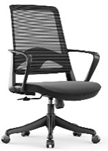 Silla secretarial tapiz de malla en respaldo CLEO-B