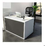 Recepción, fabricada en melamina líinea premier R007