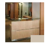 Recepción, fabricada en melamina línea premier R011