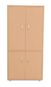 Librero de piso con puertas LP003