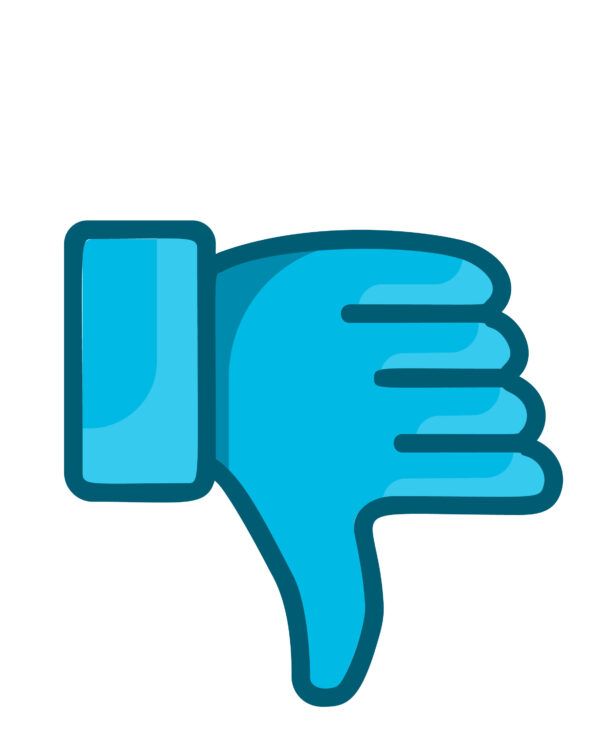 Thumbs down