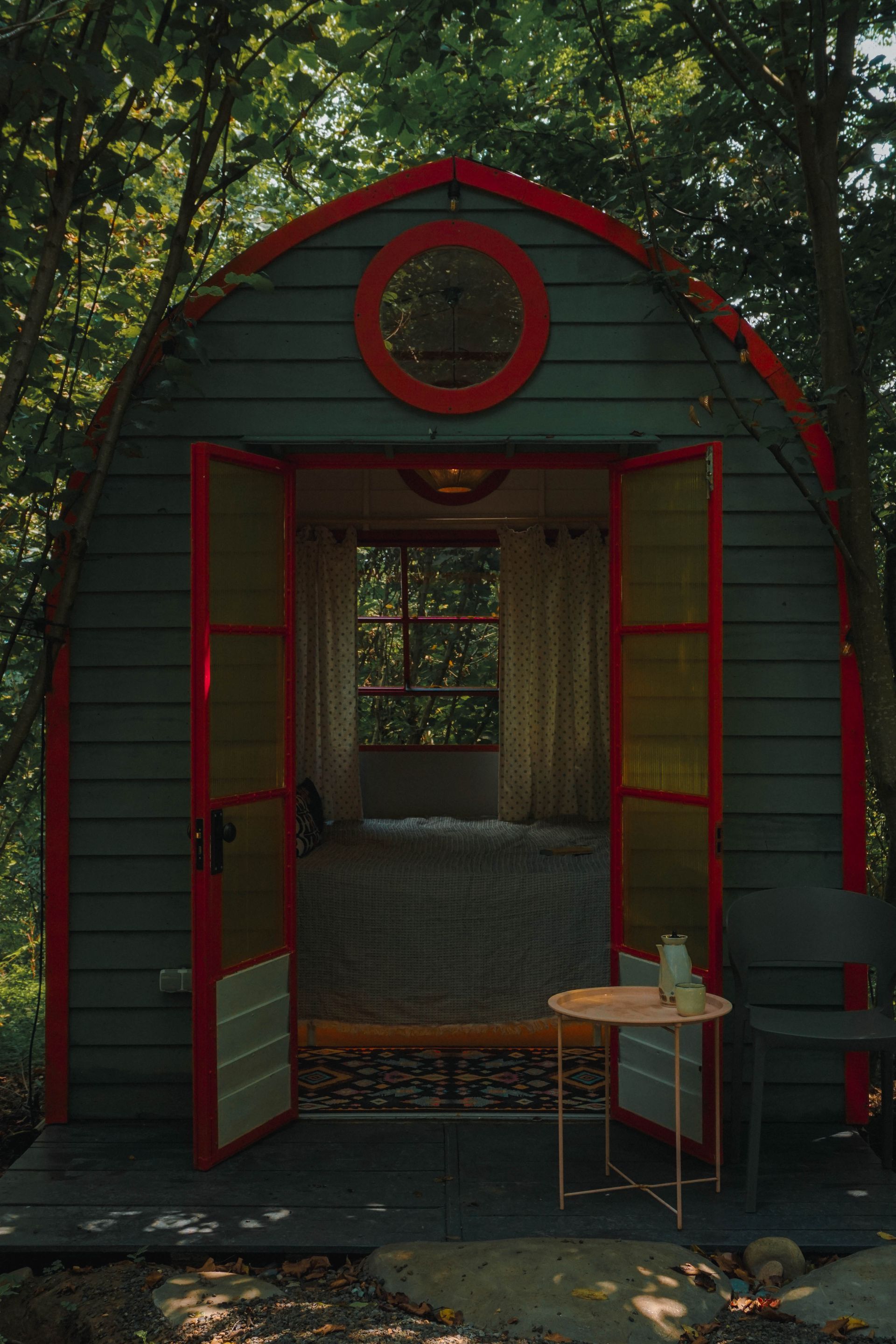 Cozy off-grid tiny house with minimalist design, Shromantic Garden Guria