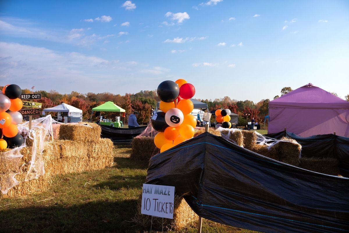 Fall Fest hay maze