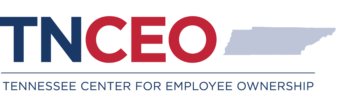 The logo for the tennessee center for employee ownership