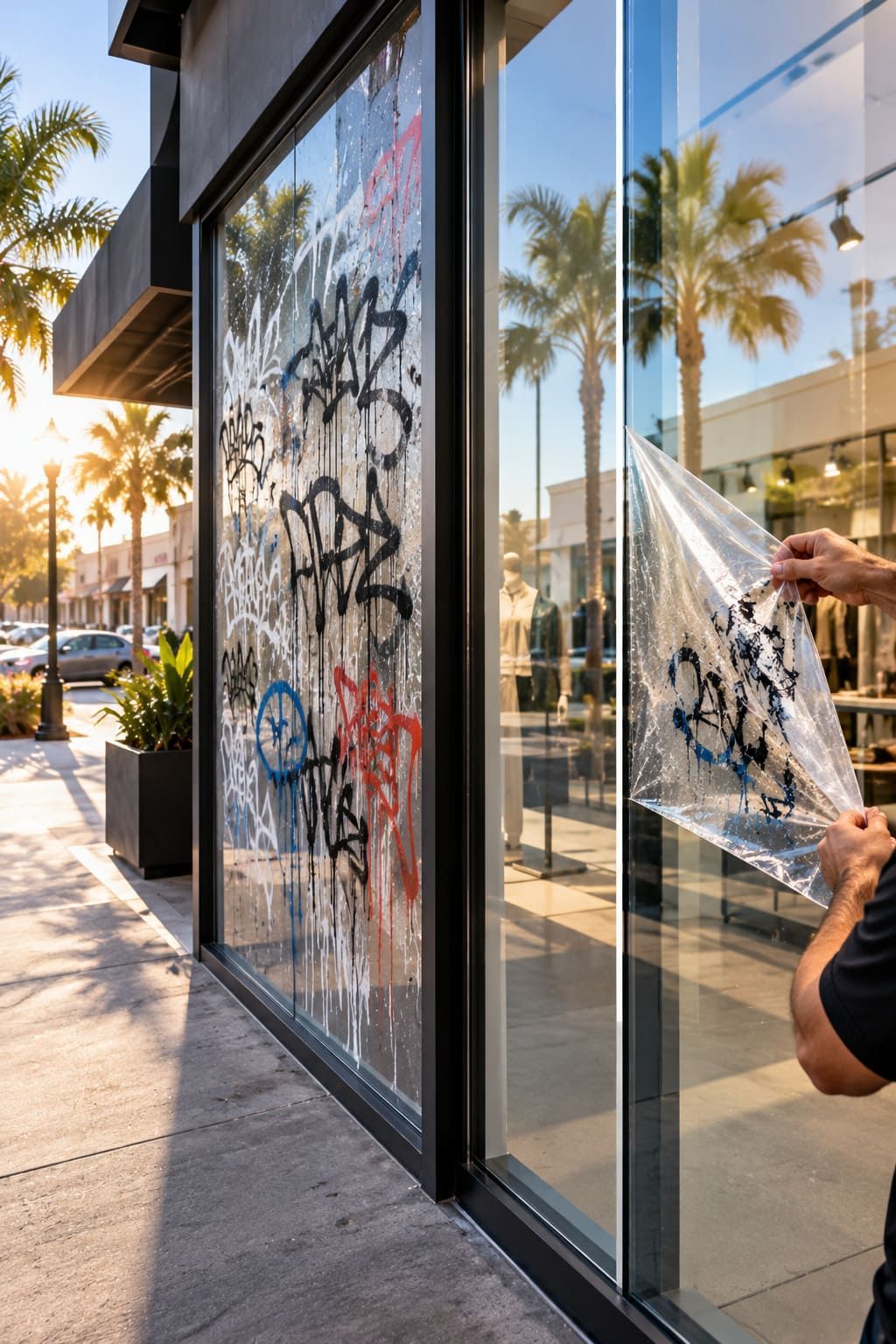 anti-graffiti window film Sanford, FL