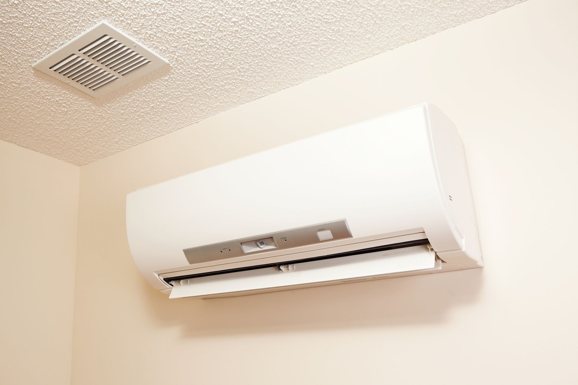 Smart Home Air Conditioner in A Living Room — Breezy Point, MN — JM Heating & Air