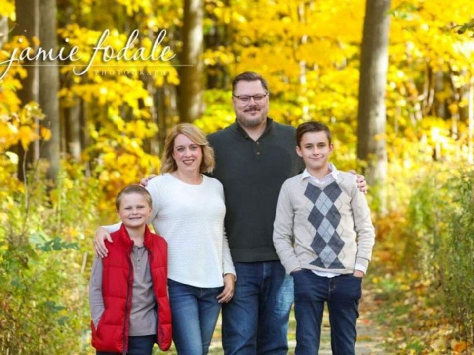 Family picture of the owner