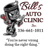 Business Logo | Bill's Auto Clinic, Inc.