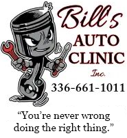 Business Logo | Bill's Auto Clinic, Inc.