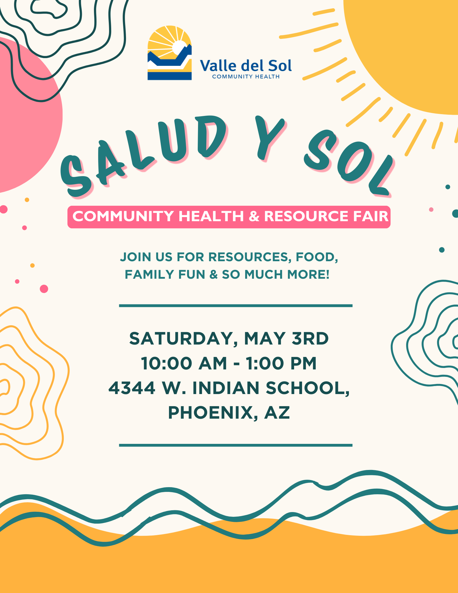 Save The Family Foundation Flyer