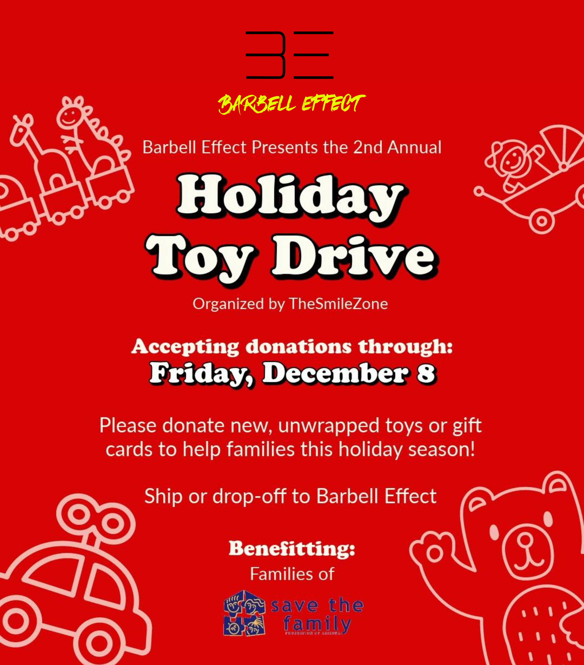 The Smile Zone Toy Drive