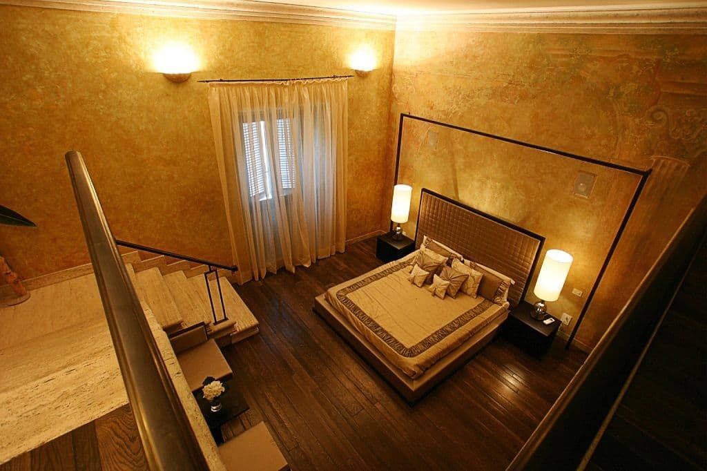 Penthouse, Roma - CAMERA DA LETTO