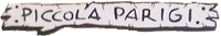 PICCOLA PARIGI PICCOLA PARIGI