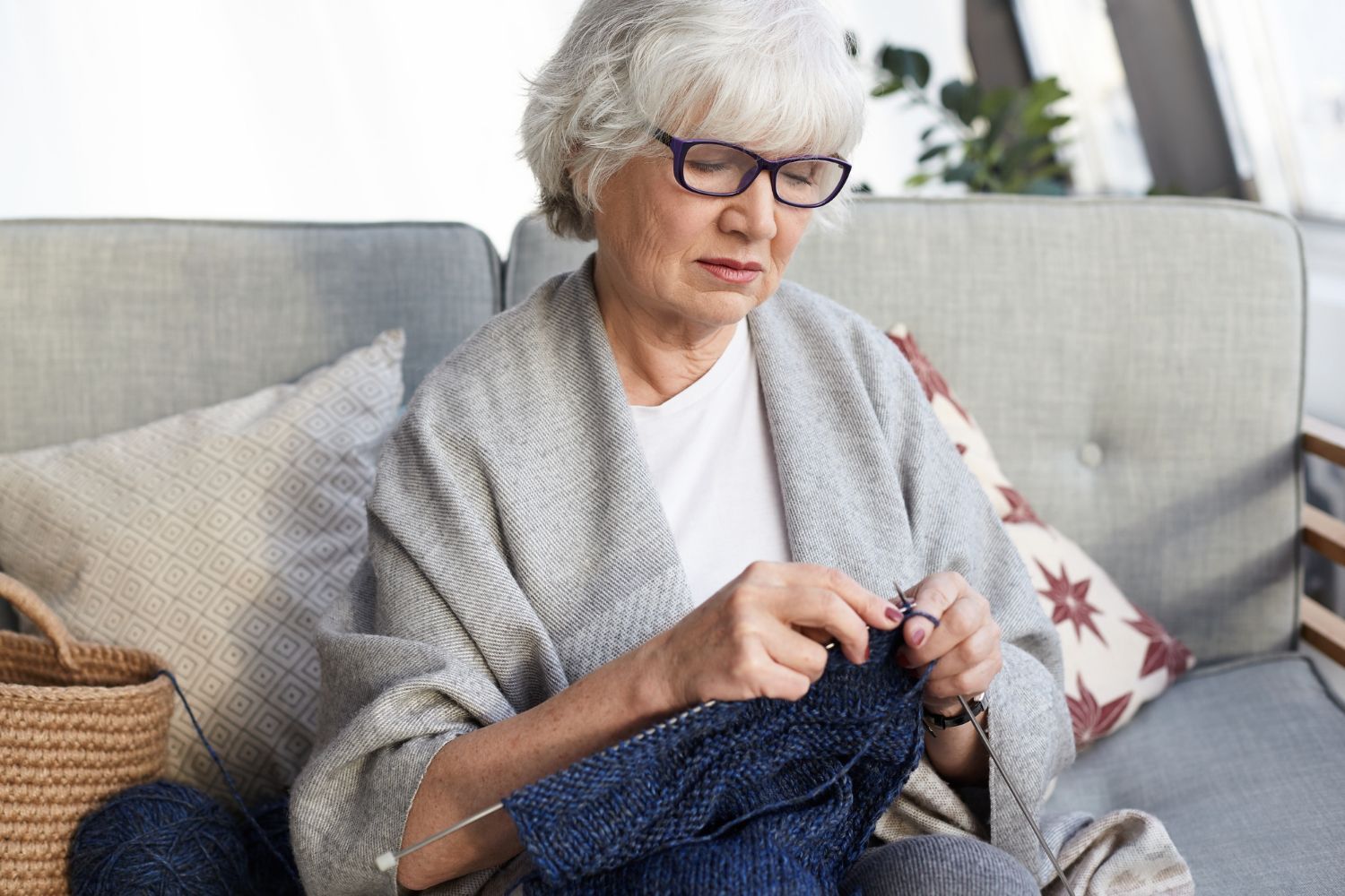 senior at home