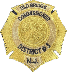 Old Bridge NJ, District #3 Commissioner - Badge Old Bridge NJ, District #3 Commissioner - Badge