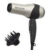 A revlon hair dryer with a comb attached to it.
