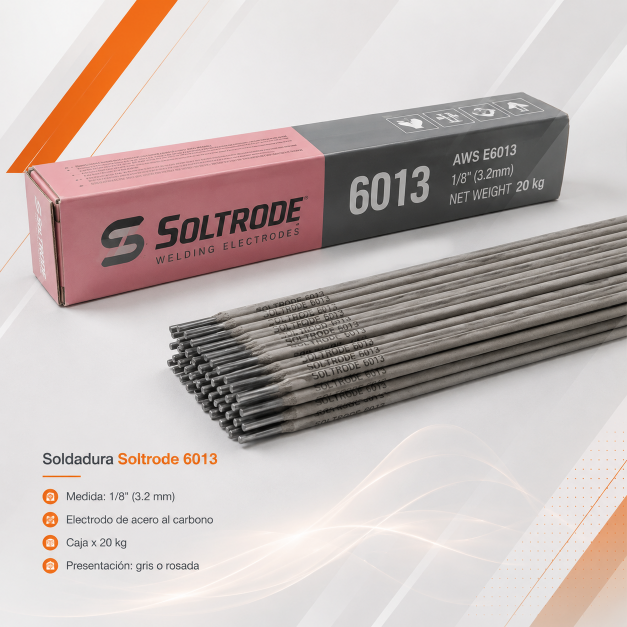 Soldadura Soltrode 6013