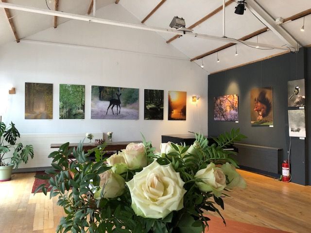 Meentwerf met foto expositie.