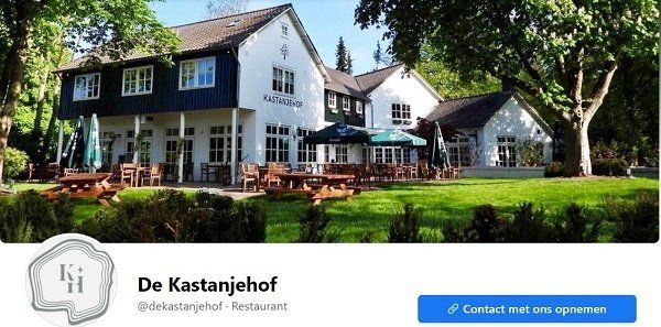 De buitenkant van restaurant 