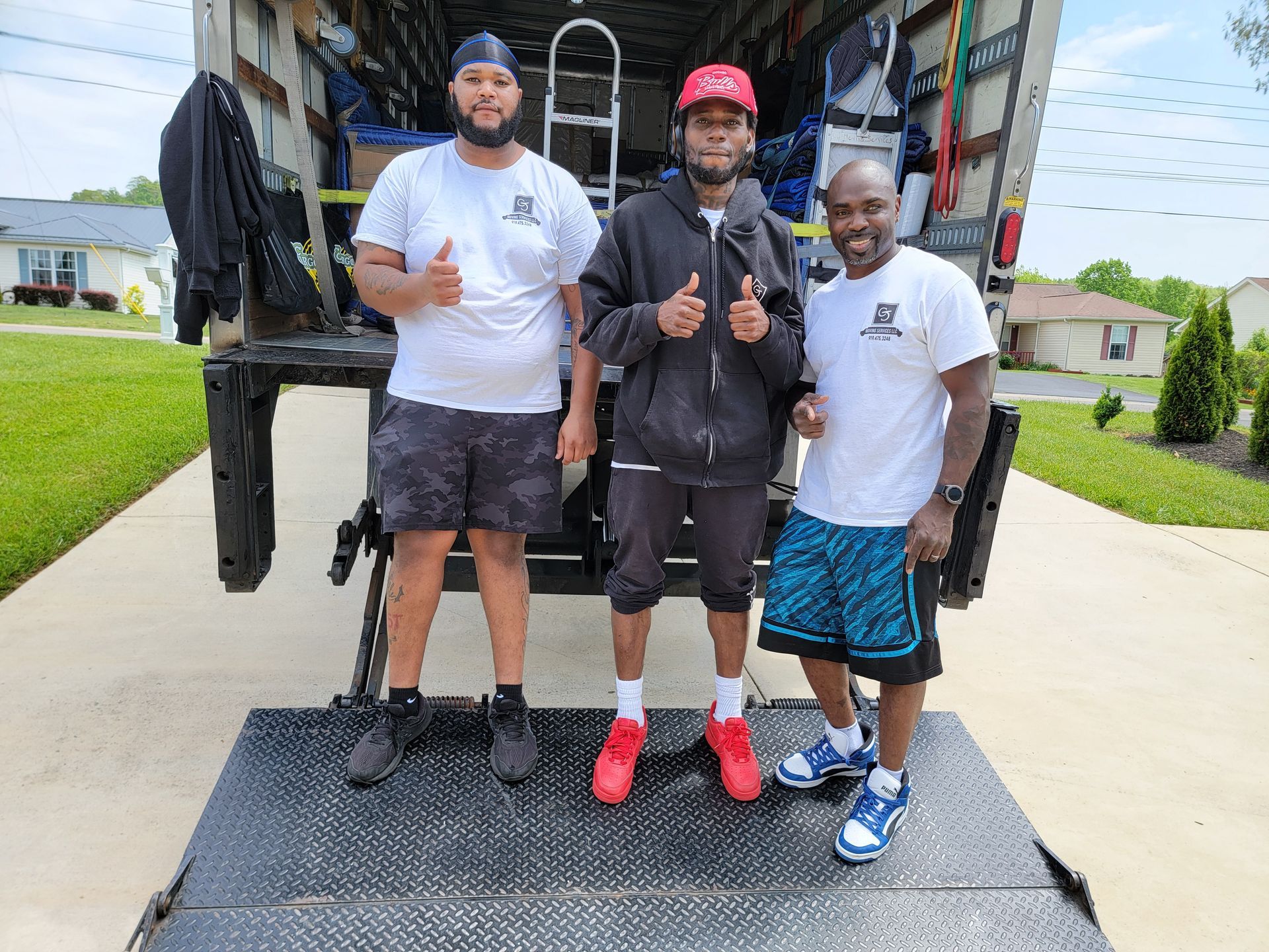Movers in action in NC