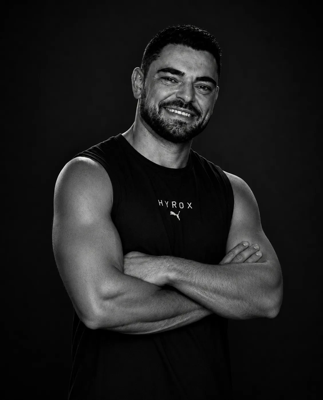 Portrait of James Ebert, Co-Founder of EMBR HYROX Training Zone