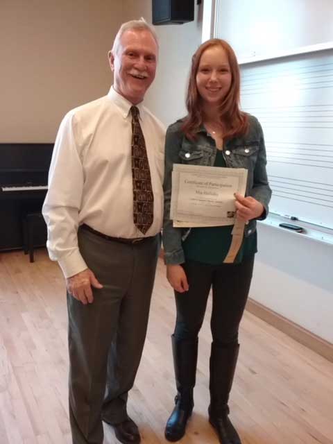 Instructor with his student — Aurora, CO — Calliope Music Studios