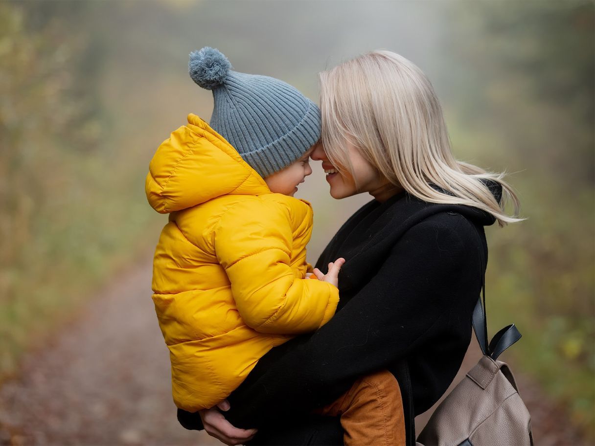 Photo Mother and son together maternal mental health therapy Houston TX