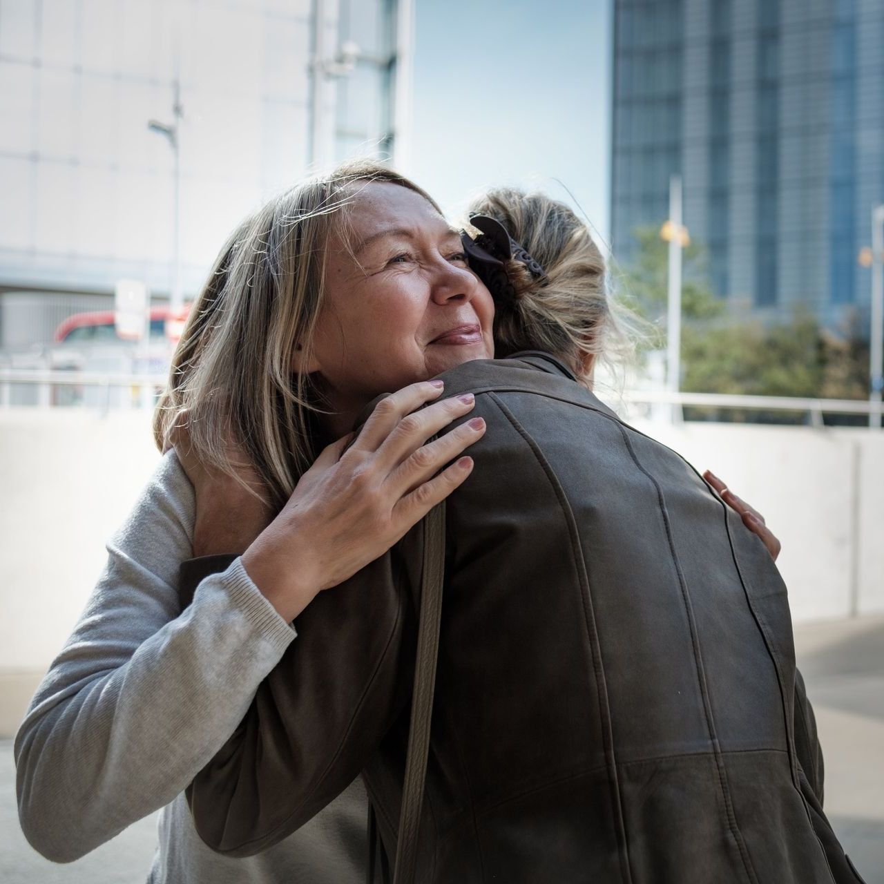 Photo Woman feeling hopeful after trauma therapy Houston Texas Almeida Counseling