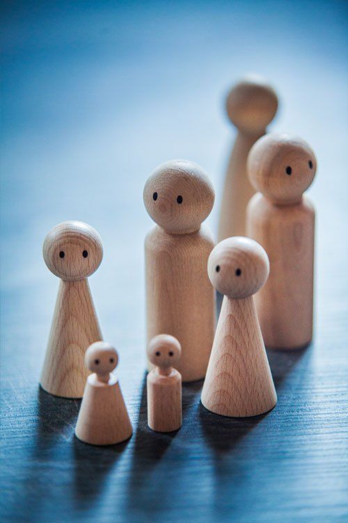 opstellingen met poppetjes, Elisabeth Baron, EB-Artwork&Coaching