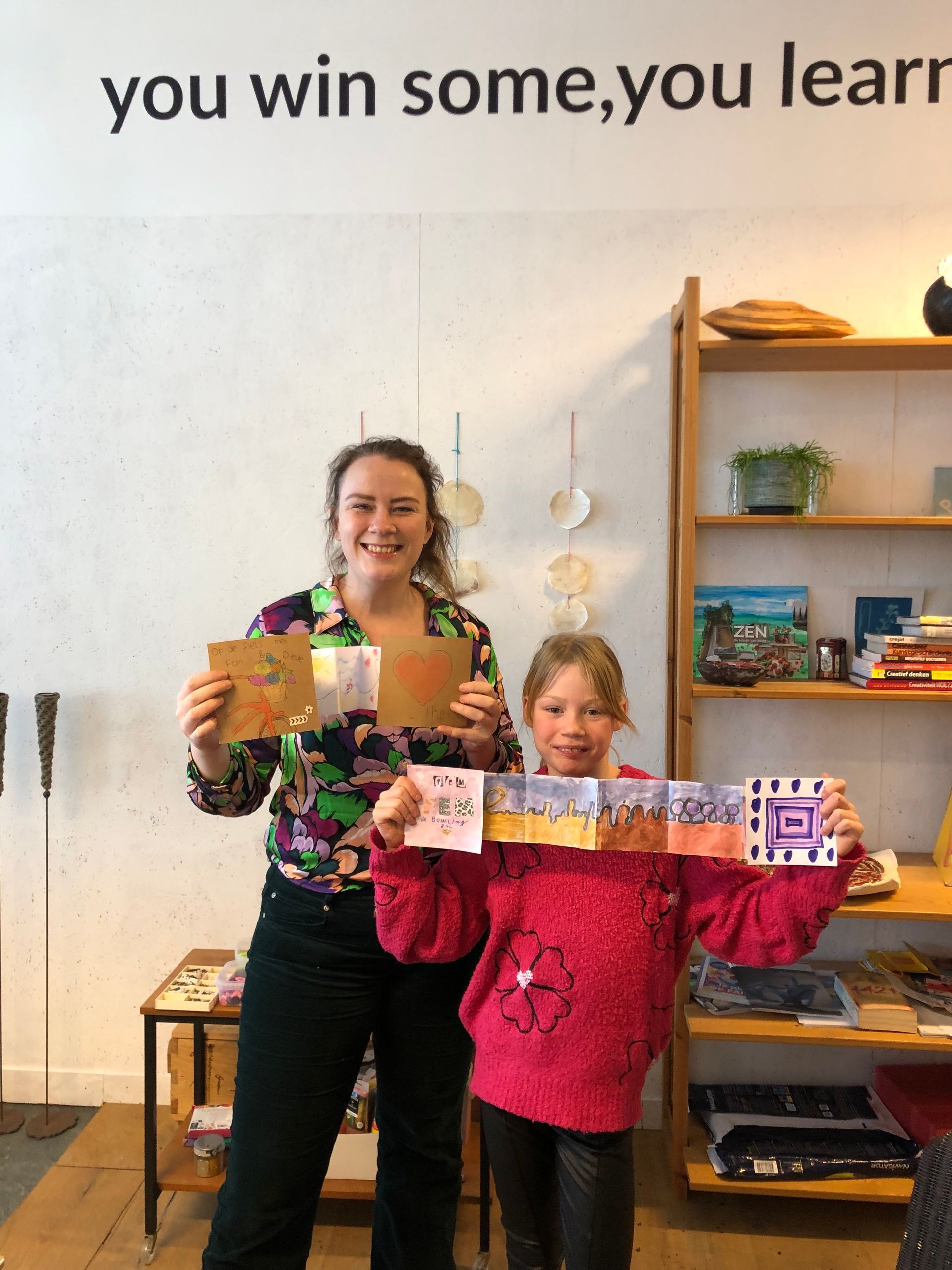 workshop leporello bij EB-Artwork&Coaching, Deventer, Elisabeth Baron