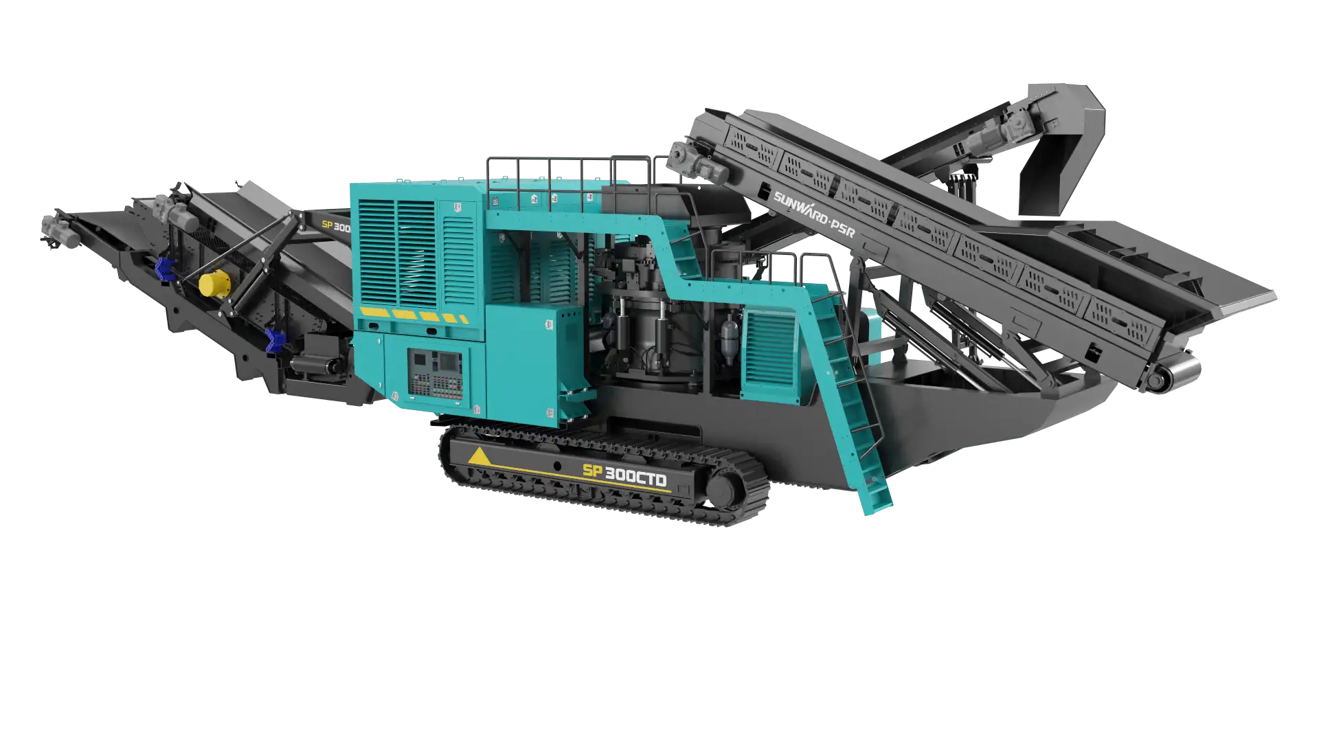SP300CTD Crawler Cone Crushing Plant(Disel-Electric)
