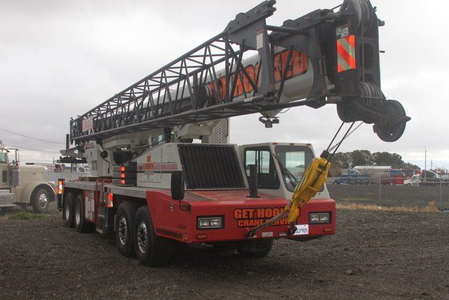 Female Crane Operator — Lancaster, CA — Get Hooked Crane Service