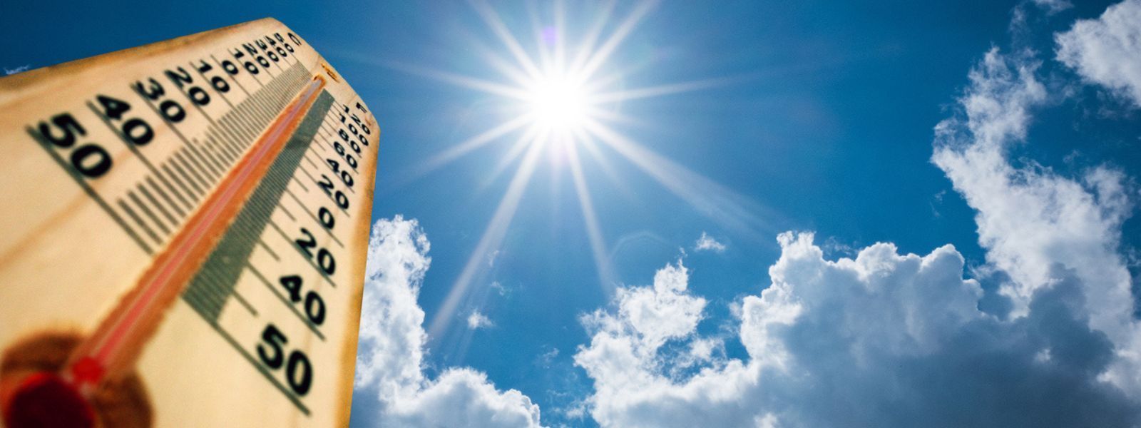 hot weather and sun exposure
