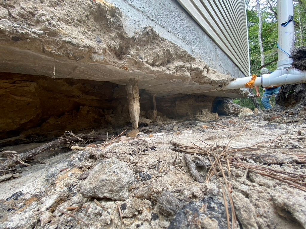 voids in the subsurface