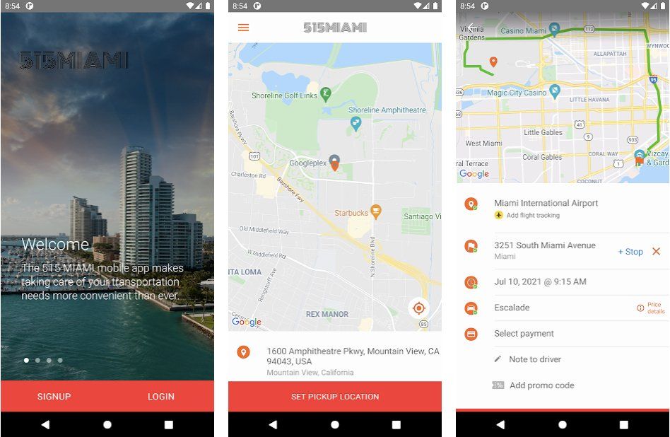 515 MIAMI Mobile App