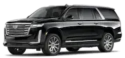 Full-size luxury SUV (Cadillac Escalade ESV) with chauffeur in Miami