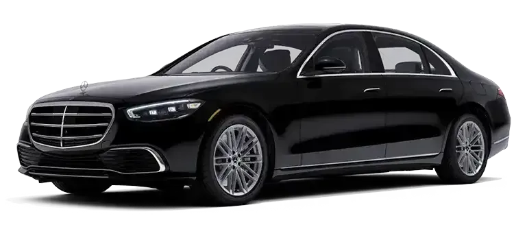 Mercedes S-Class VIP executive sedan with chauffeur in Miami