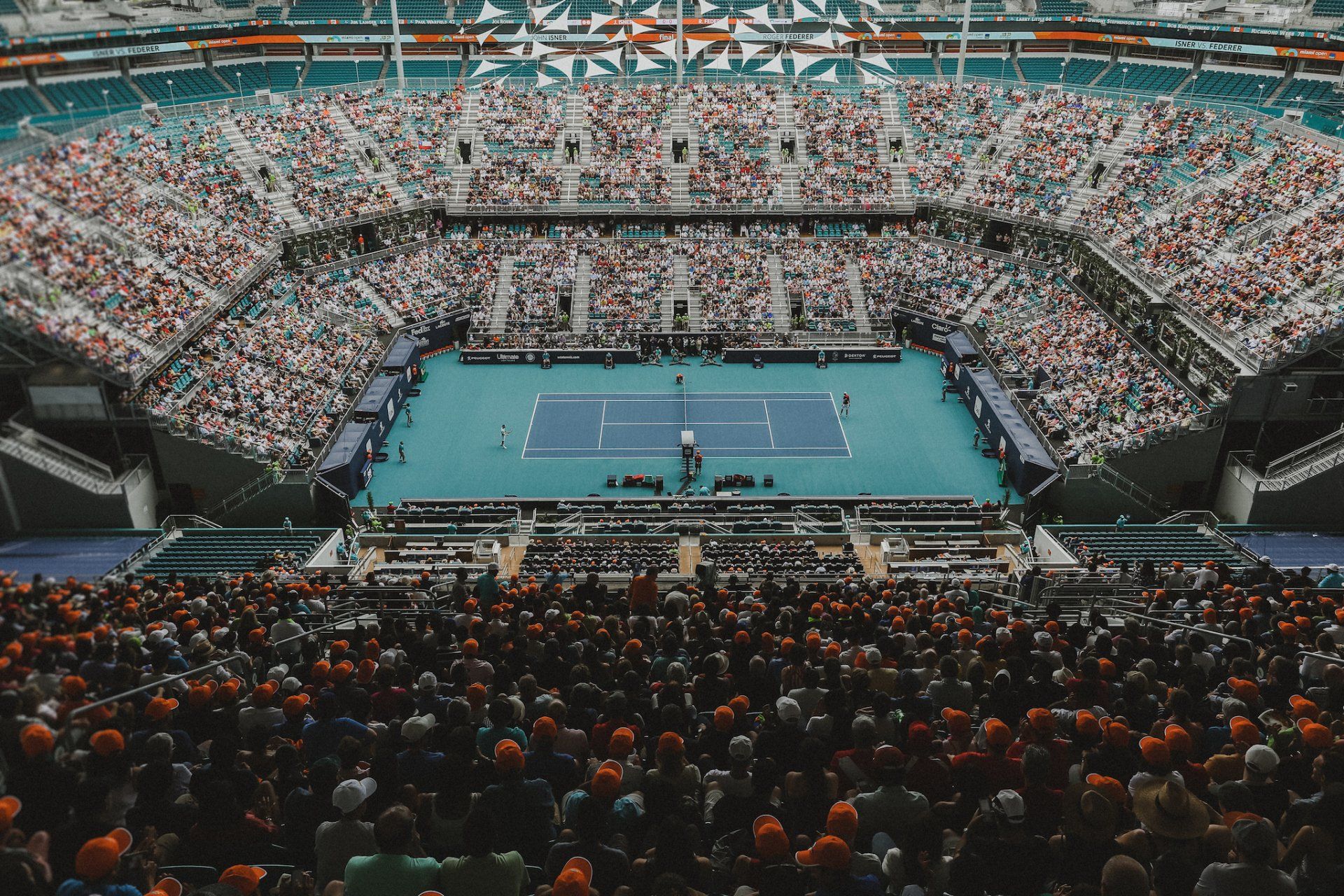 Miami Open tennis tournament at Hard Rock Stadium, Miami Gardens — 515 MIAMI black car service
