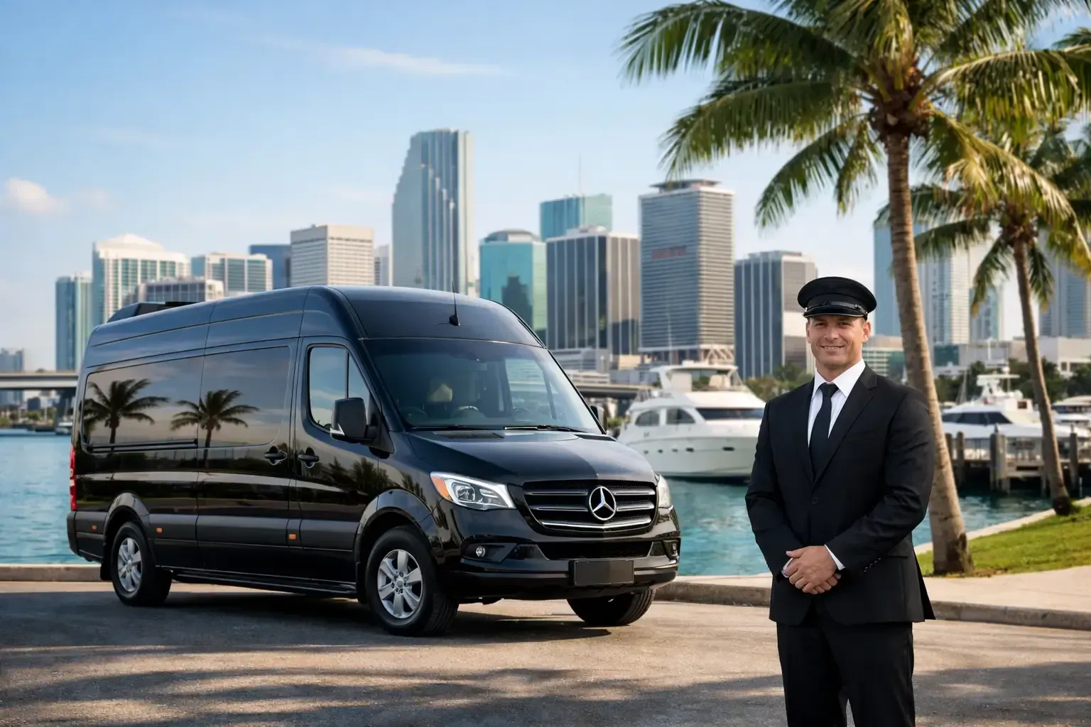Miami Sprinter Van Rental With Driver