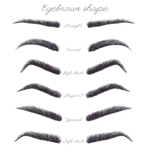 eyebrow shapes