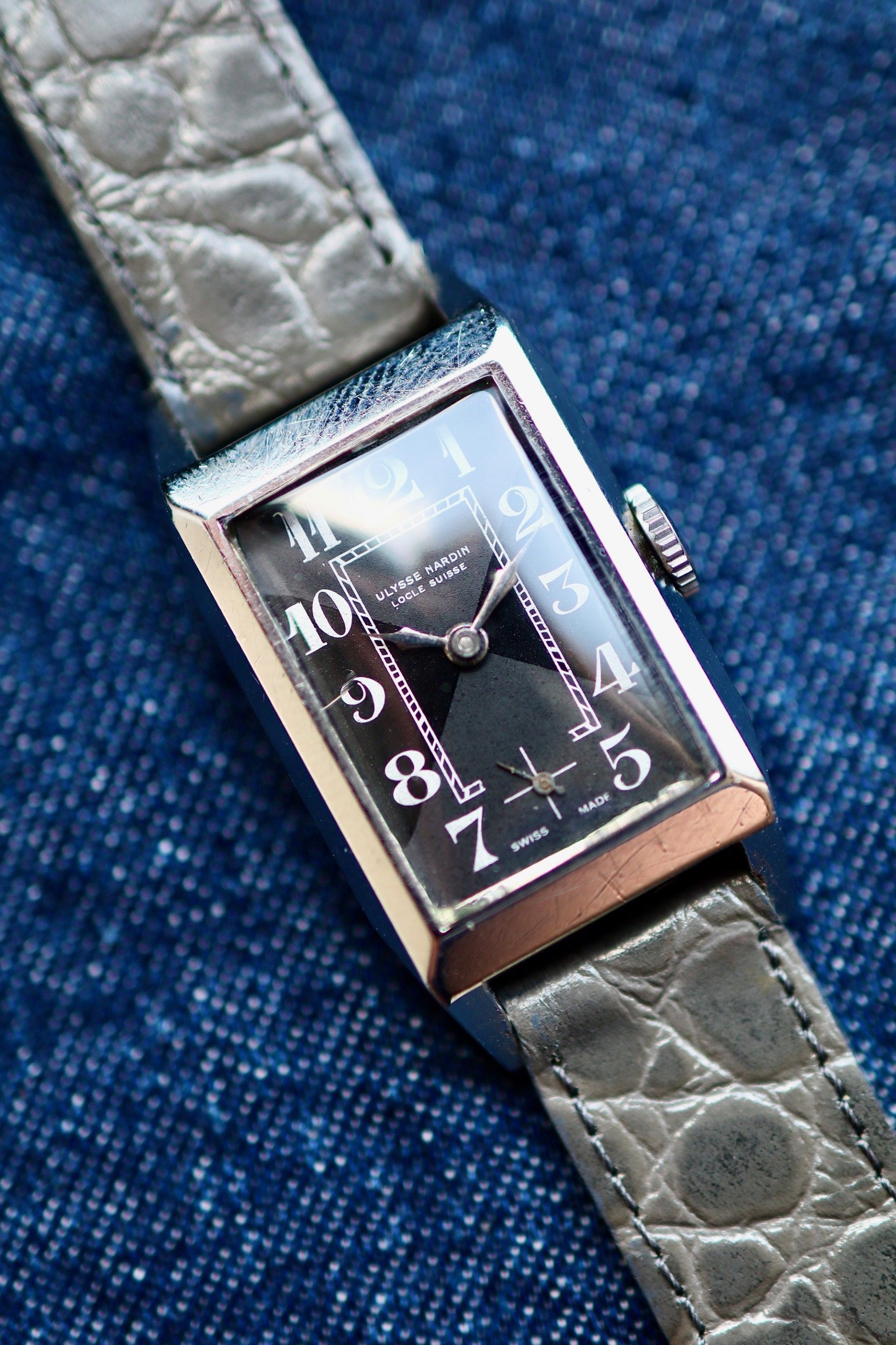 Ulysse Nardin Tank w/ Staybrite case | circa 1930’s